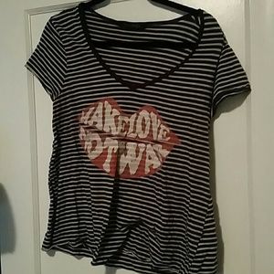 RARE Wildfox cap sleeve t-shirt