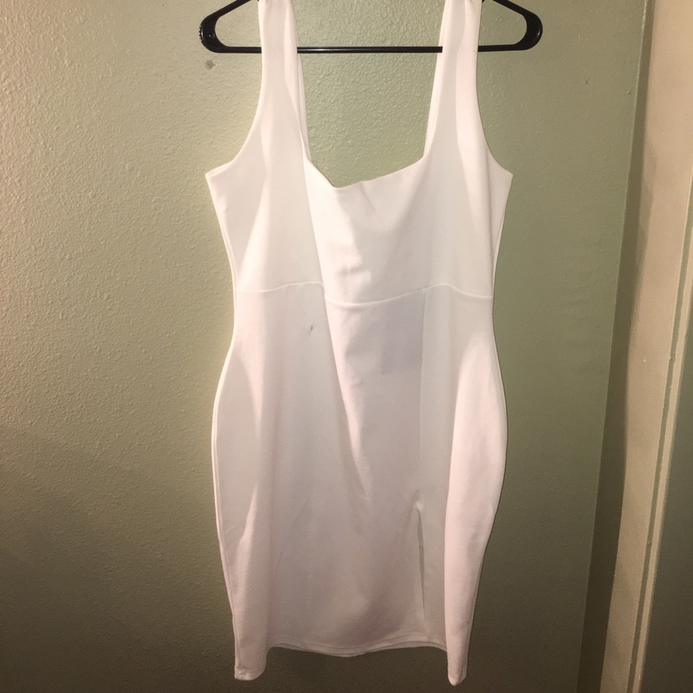 White dress