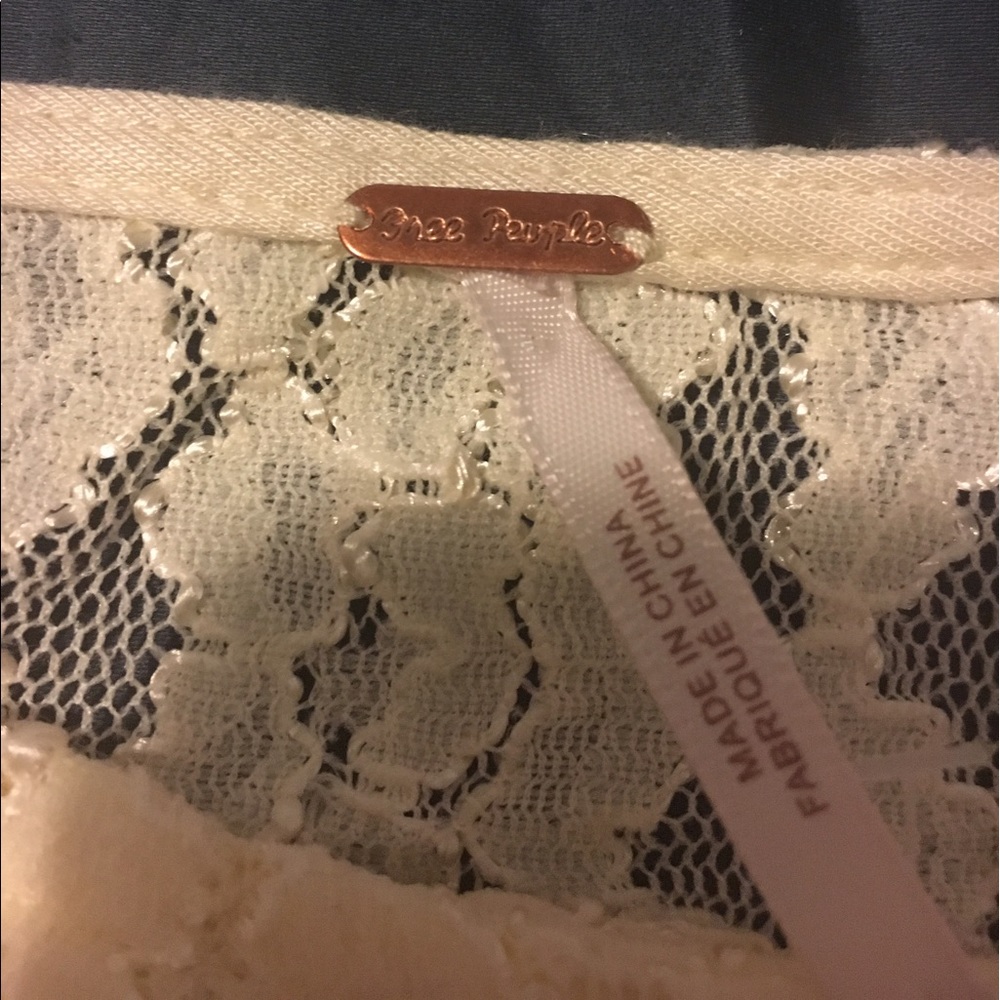 NWT Free People White Dress, Size Small - Picture 4 of 6
