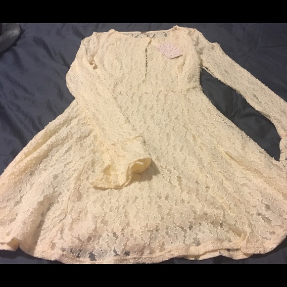 NWT Free People White Dress, Size Small - Picture 2 of 6