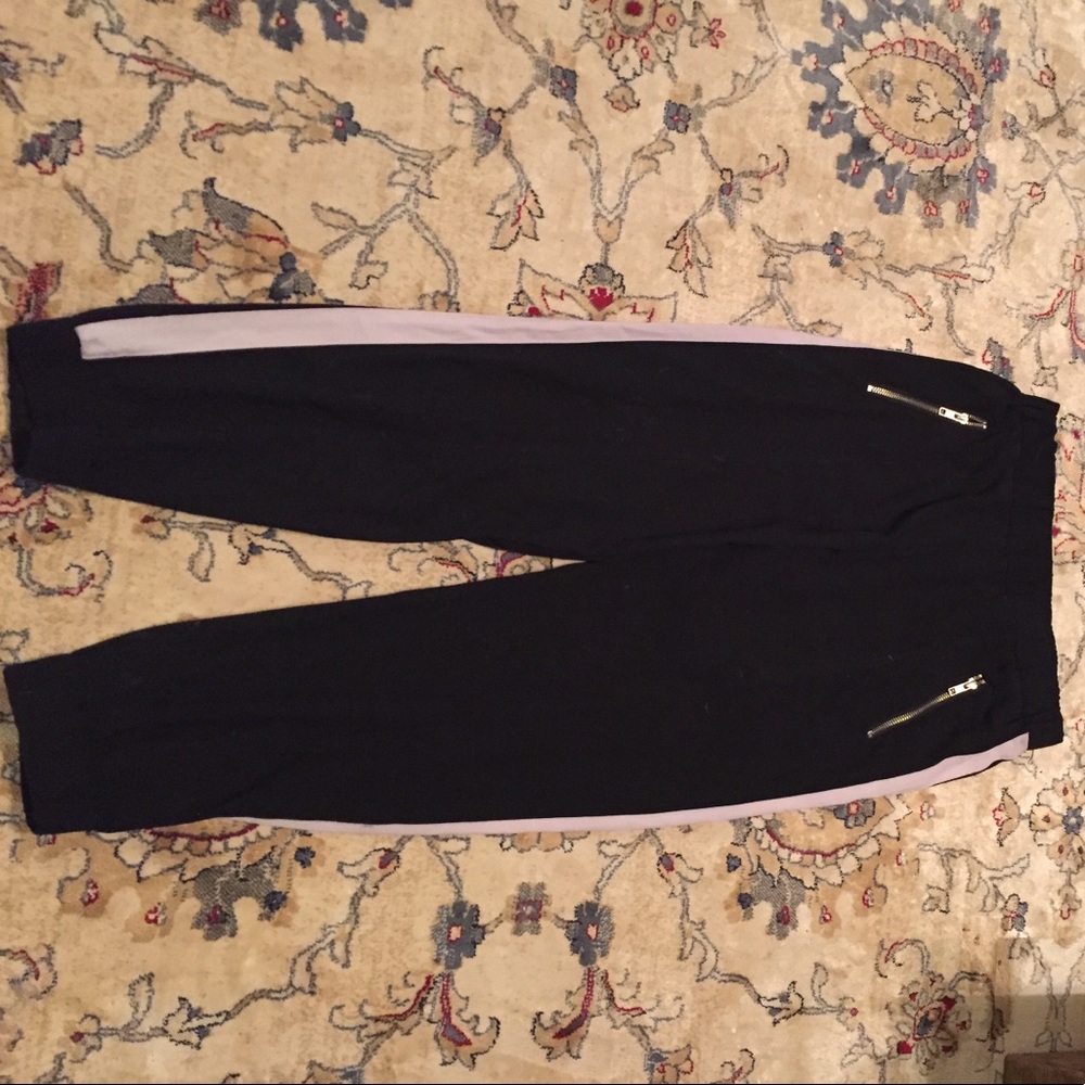 Guess White Stripe Jogger pants