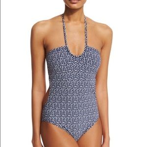 Teserra Bandeau One-Piece Tory Burch