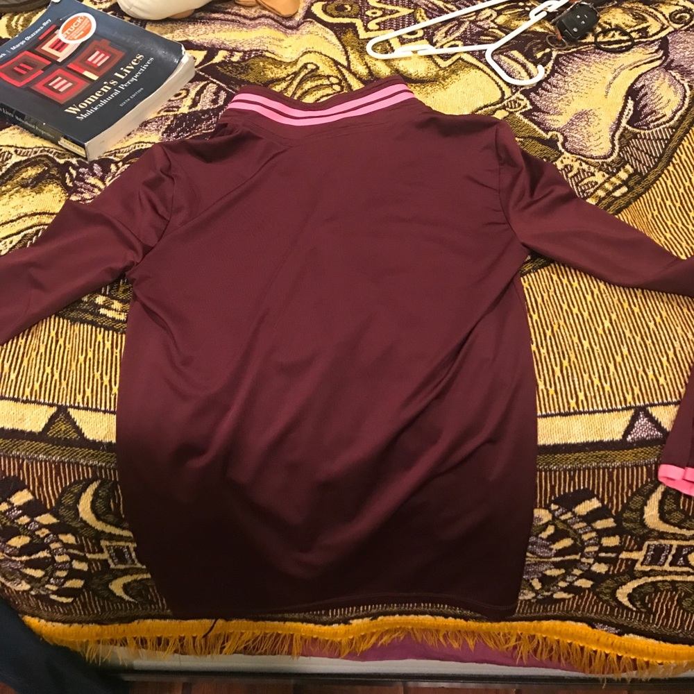 PINK HALF ZIP - Picture 2 of 3