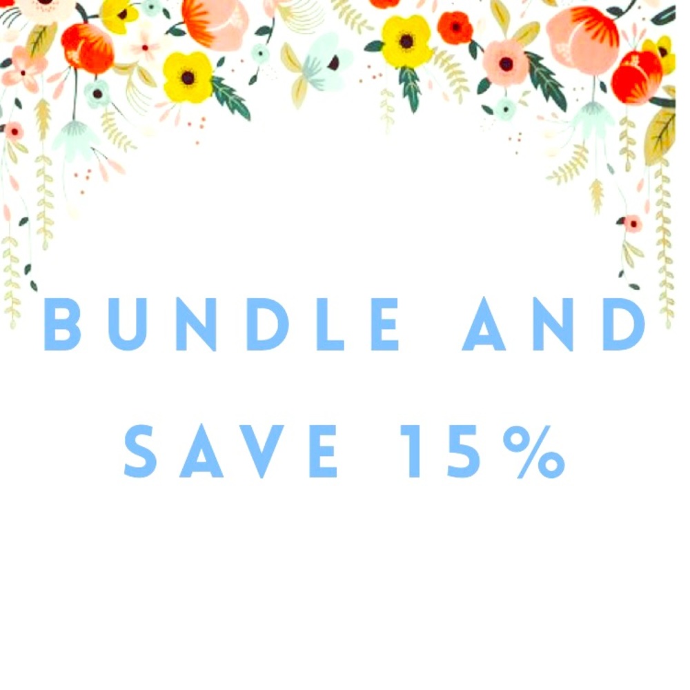 ✨BUNDLE 2 OR MORE AND GET 15% OFF!!✨