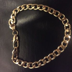 14k gold filled stamped bracelet