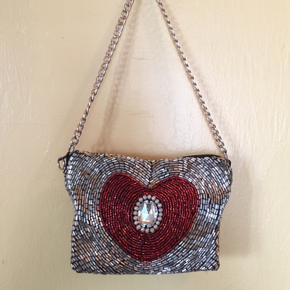 🆕 Embellished Beaded Date-Night Bag❤️