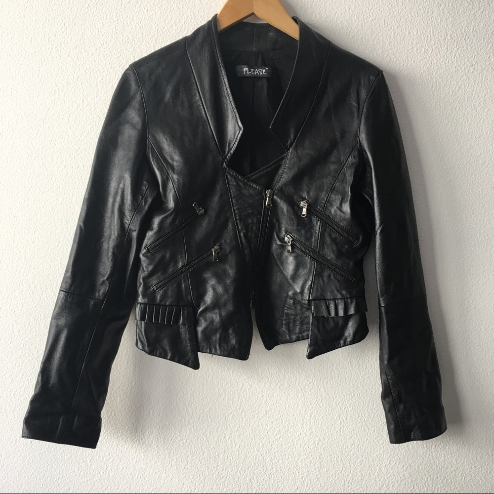 Black Genuine Leather Jacket