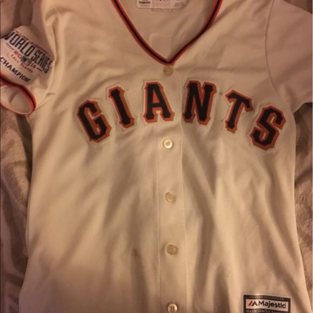 GIANTS WORLD SERIES WOMENS JERSEY