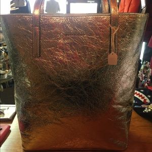 Metallic Michael Kors tote