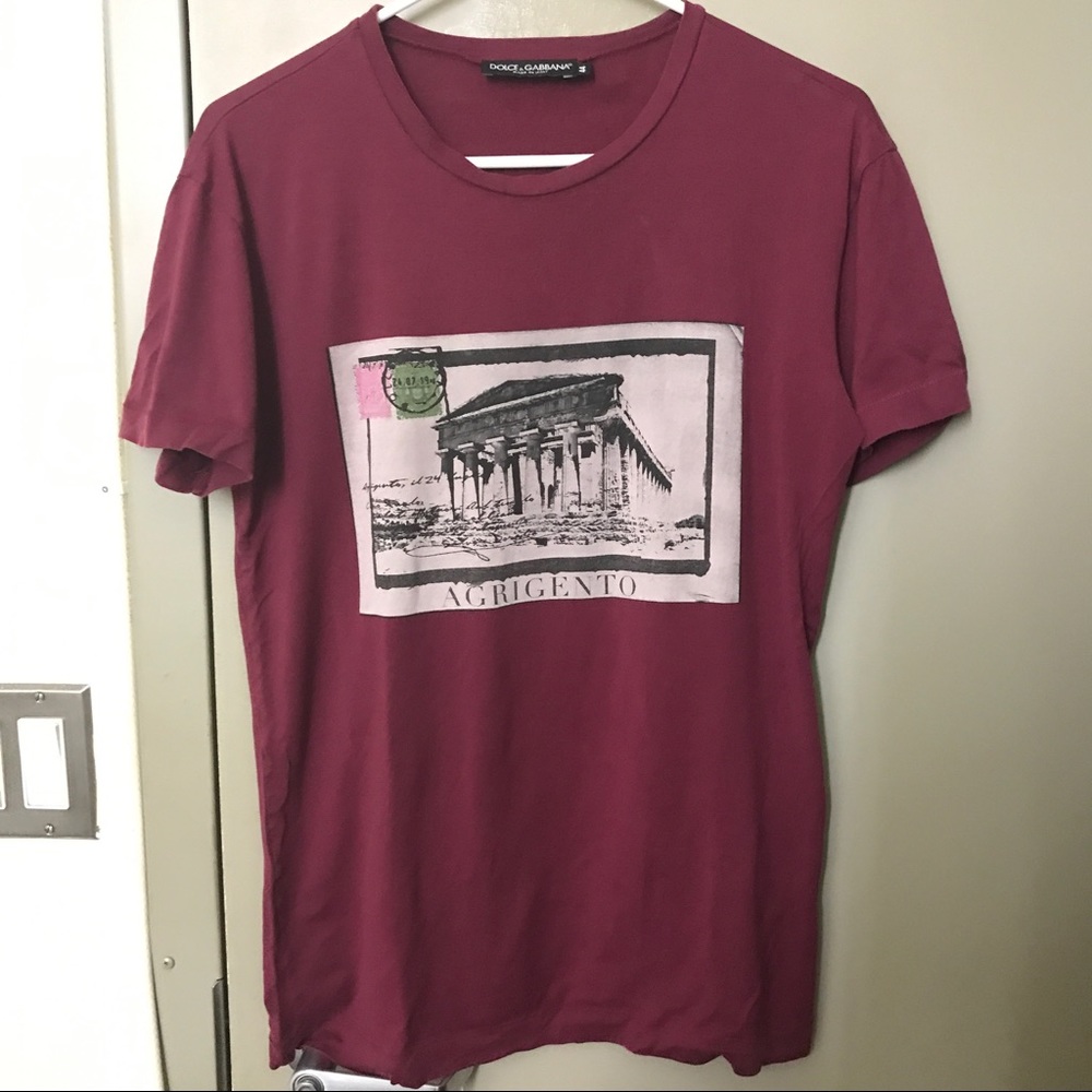 Dolce& Gabbana graphic tee