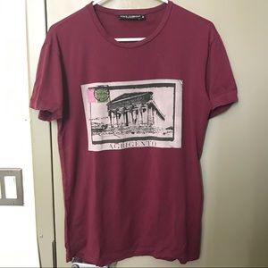 Dolce& Gabbana graphic tee