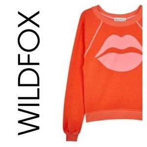 Wildfox First Kiss Sweatshirt  SM