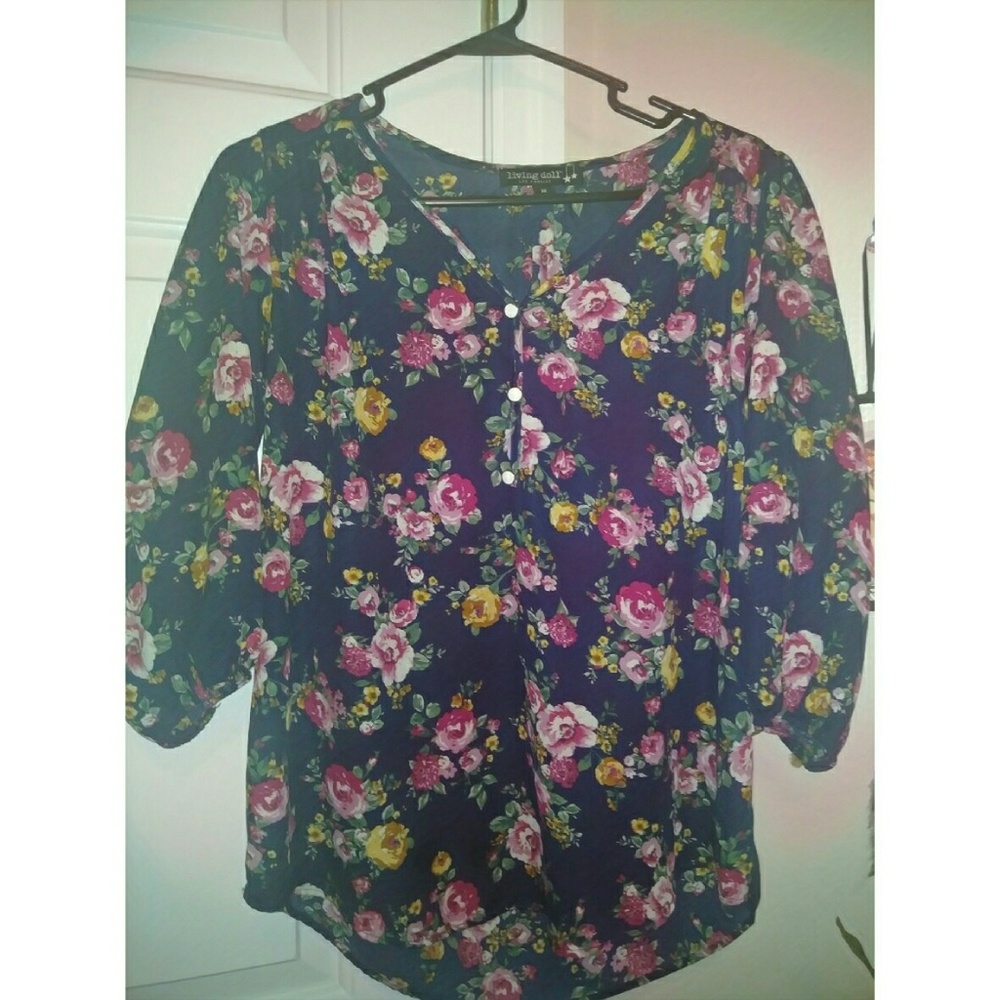 Flower blouse