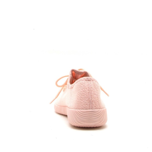 Pink flyknit sneaker shoes - Picture 3 of 6