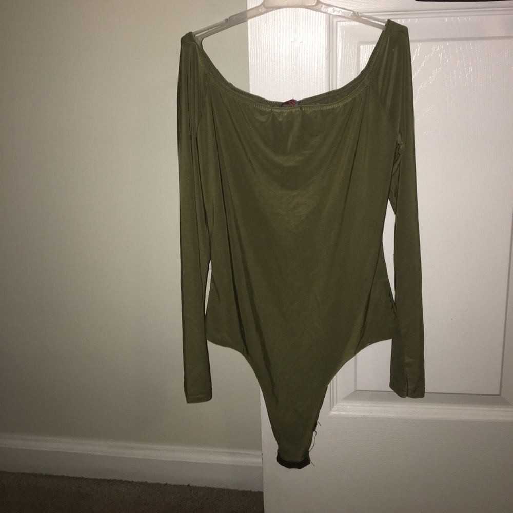 Off The Shoulder Bodysuit top