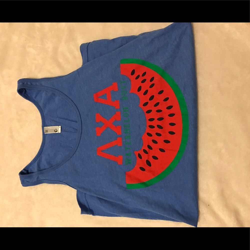 Lambda Chi Alpha Watermelon Bust tank top