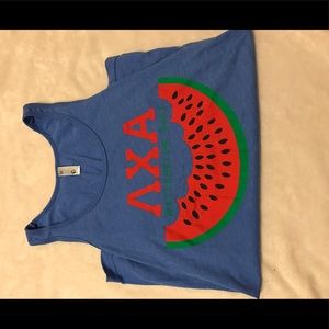 Lambda Chi Alpha Watermelon Bust tank top