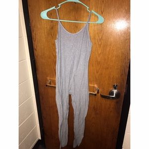 Gray Jumpsuit