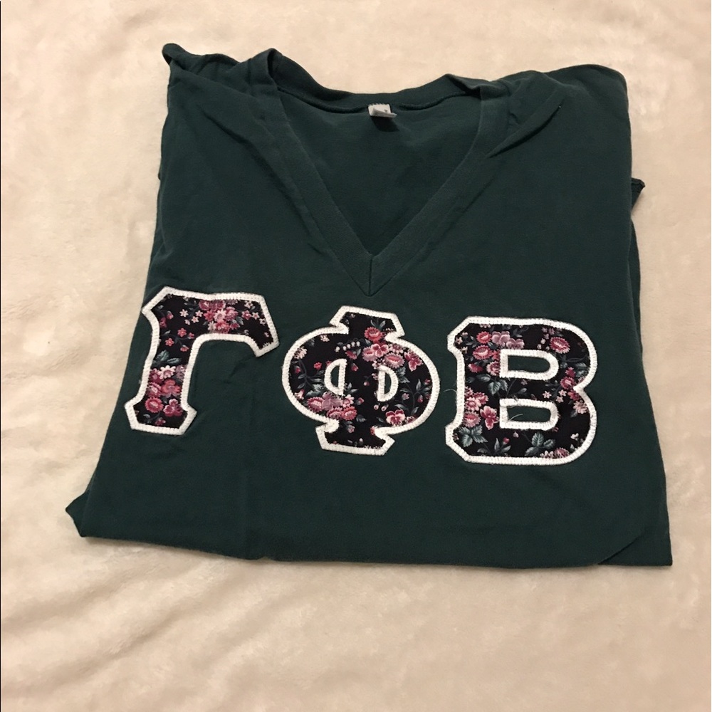 ΓΦΒ Floral Power Letters