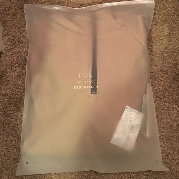 PacSun Other - Fear of God (FOG) Essentials Half Zip pullover