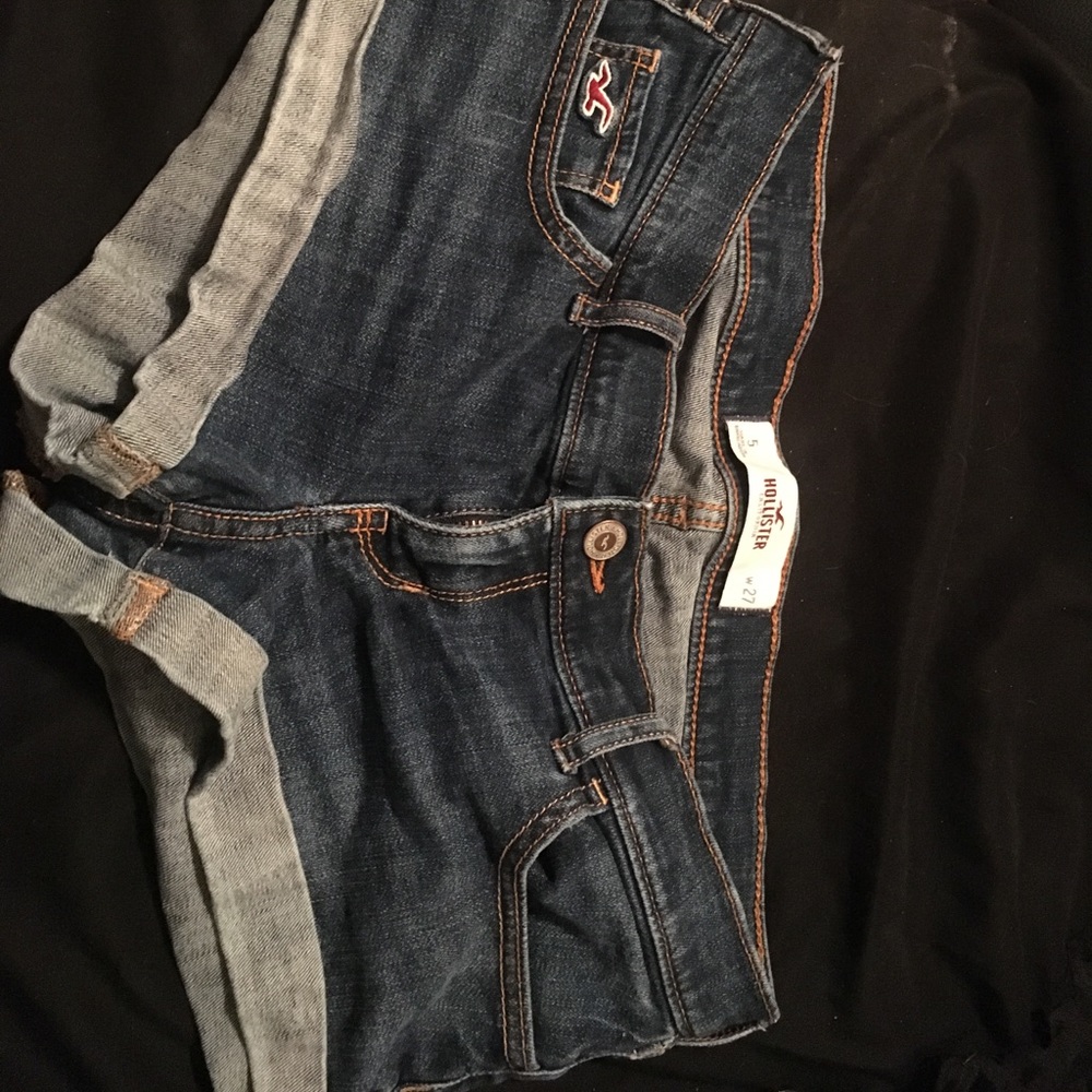 Hollister jean shorts