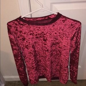 Off Shoulder Velvet Jumpsuit