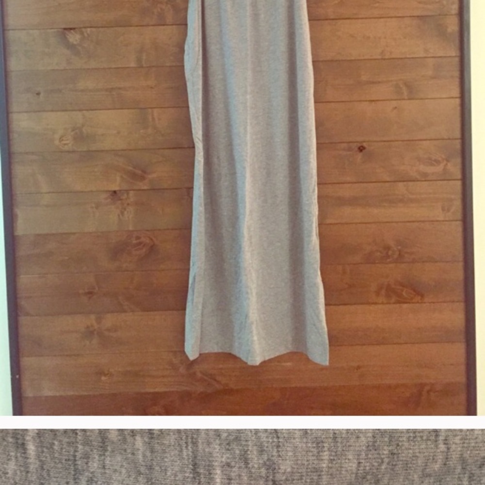 Splendid grey maxi skirt
