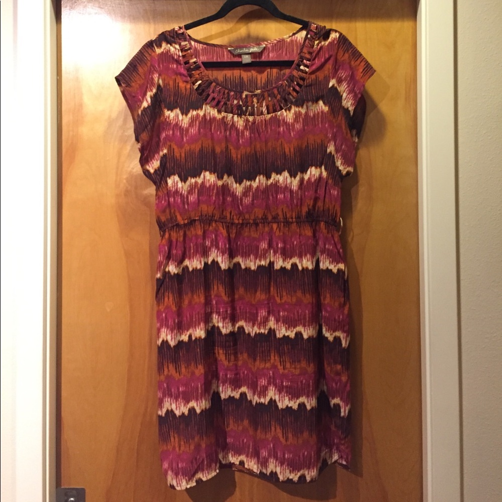 Charlie Jade 100% silk dress 👗 EUC & lightweight
