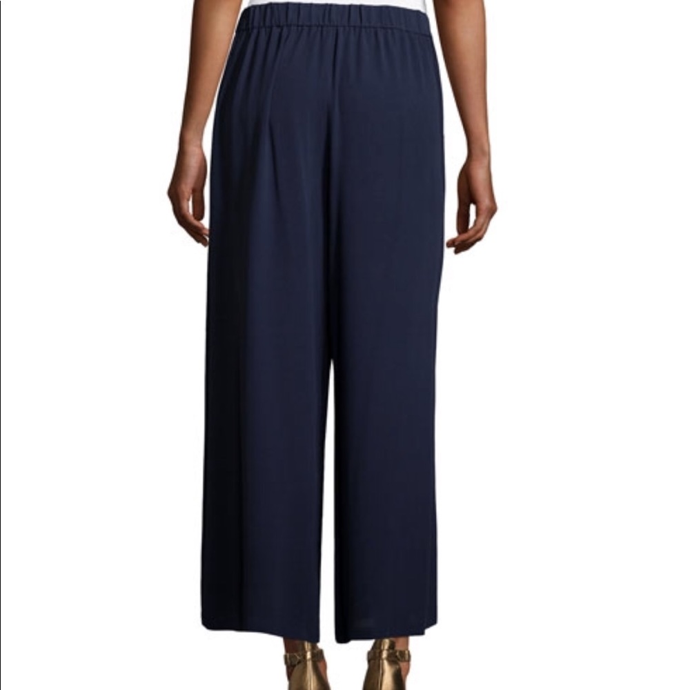 ♥️SOLD♥️ Eileen Fisher Linen Blend Wide Leg Pants - Picture 6 of 6