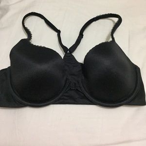 Racerback, front closure bra