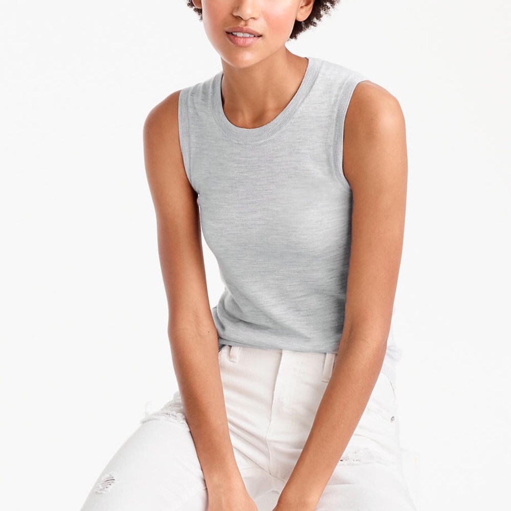 J.Crew Cotton Jackie Shell