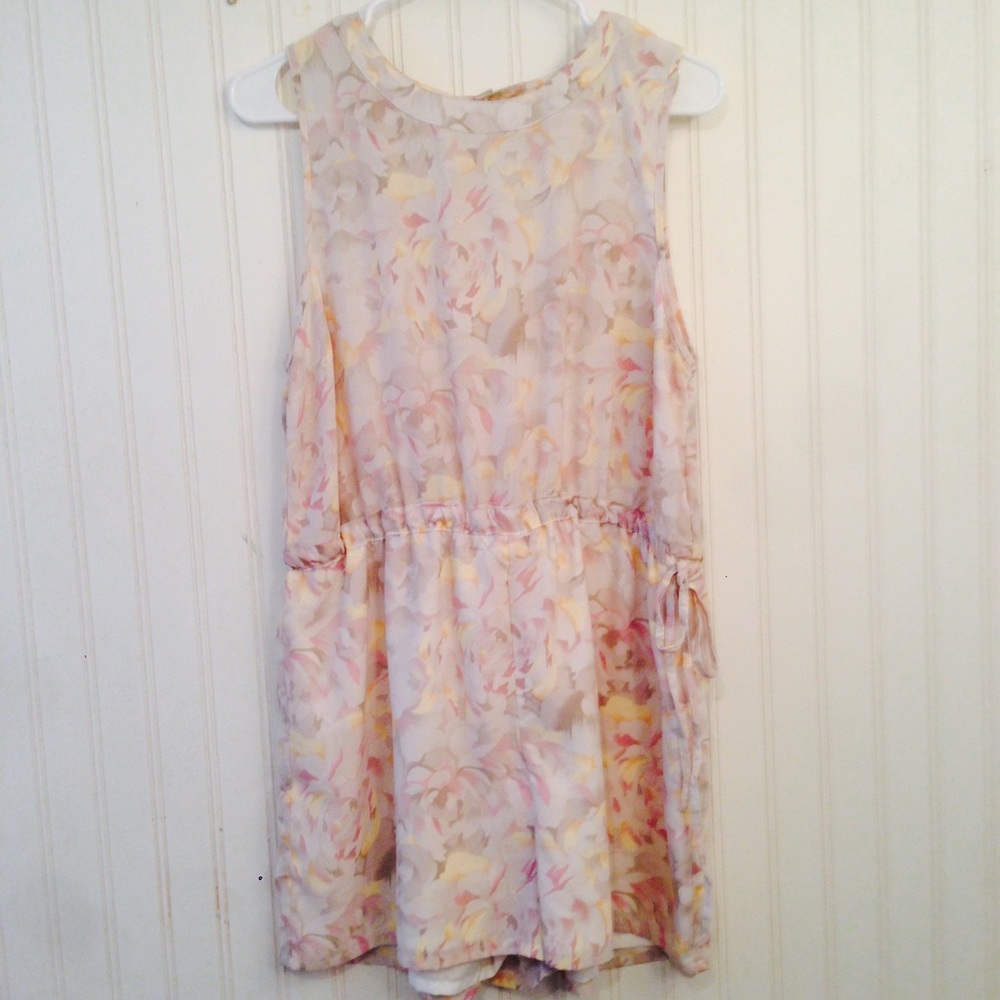 Urban Outfitters Kimchi Blue Floral Romper