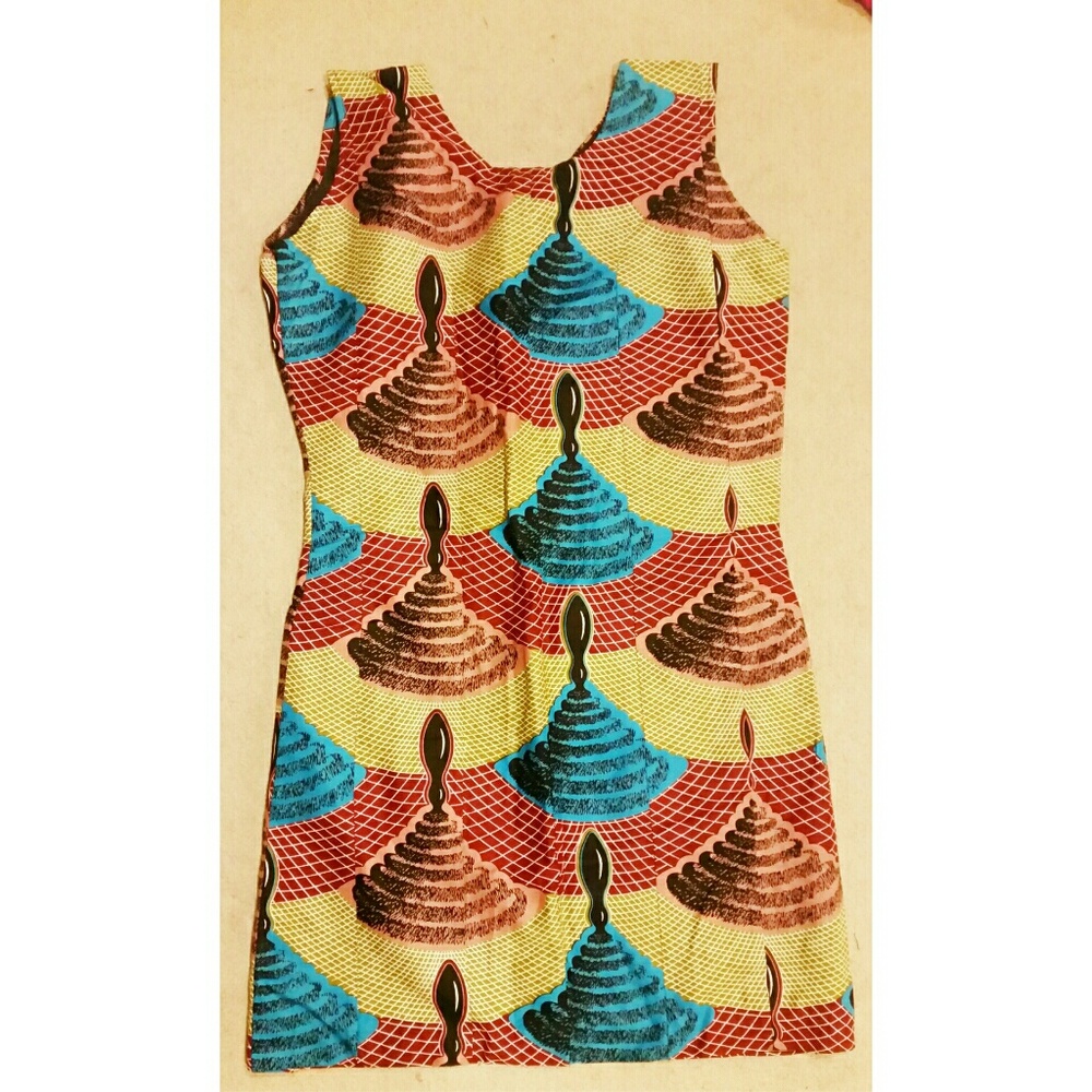 🌺🌻Cute Ankara print dress🌻🌺