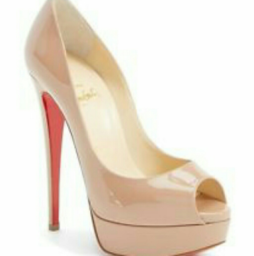 BRAND NEW Christian Louboutin Lady Peep Pump