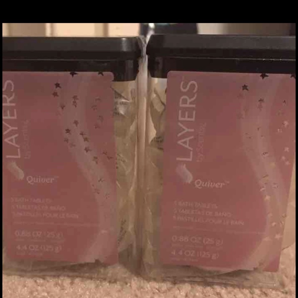 Scents Layers Quiver Retired Bath Tablets