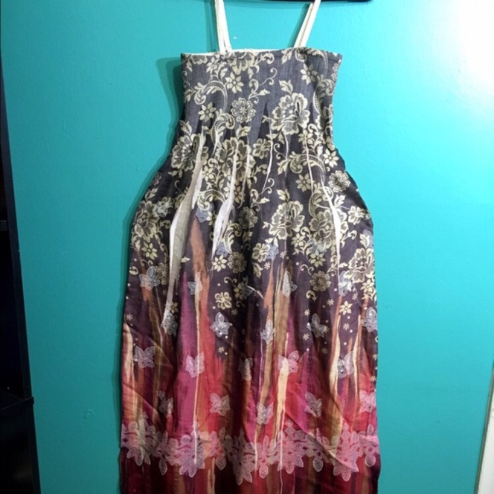 Tube top dress
