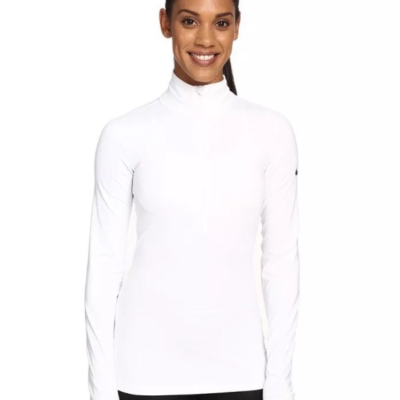Nike Pro Long Sleeve Half Zip Women - Picture 2 of 4