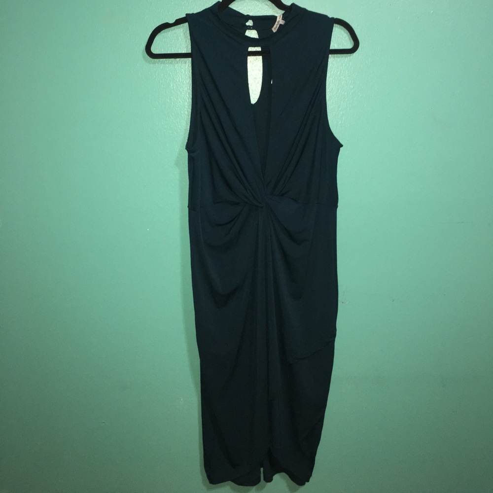Dark green dress
