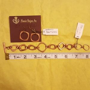 Embers Premier Designs Earrings & Bracelet Set