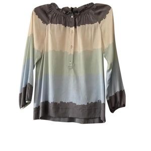 BCBGMAXAZRIA Silk Top