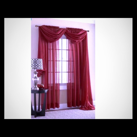 Window Room Curtain Set Of 2 - Picture 1 of 2