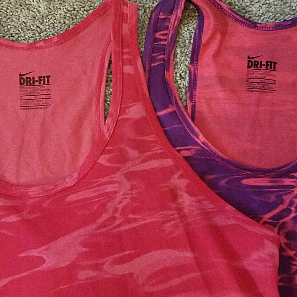 NIKE DRI-FIT tank tops