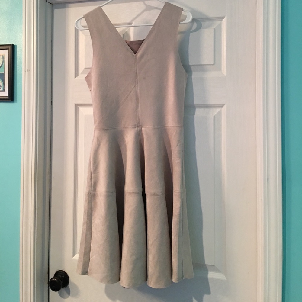 Suede Dress from Francesca's size Large