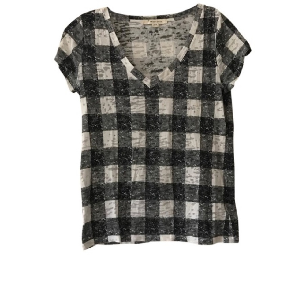 Forever 21 Checkered Tee