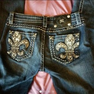 Miss me jeans boot cut size 26x34