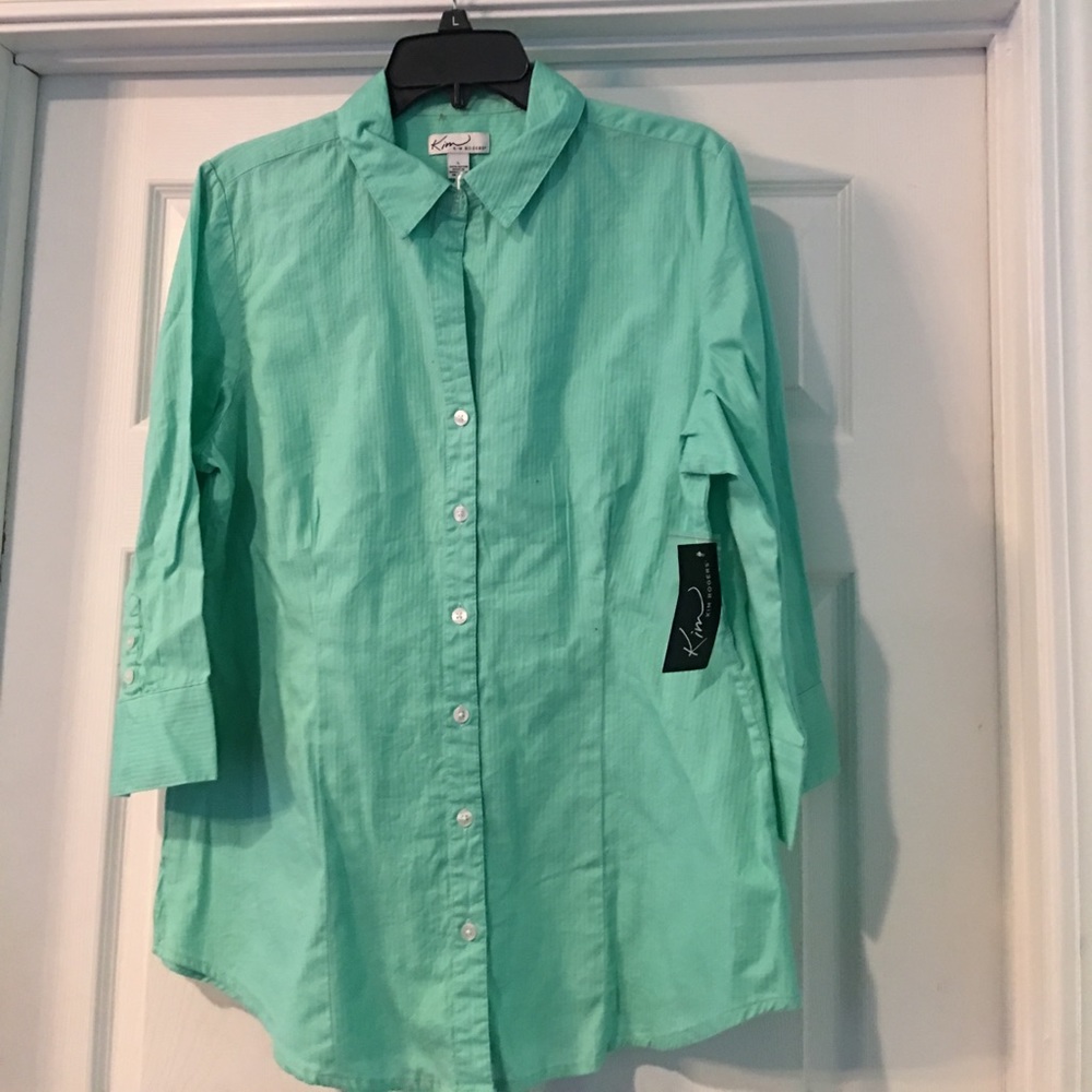 Kim Rogers Blouse.  Size Large.