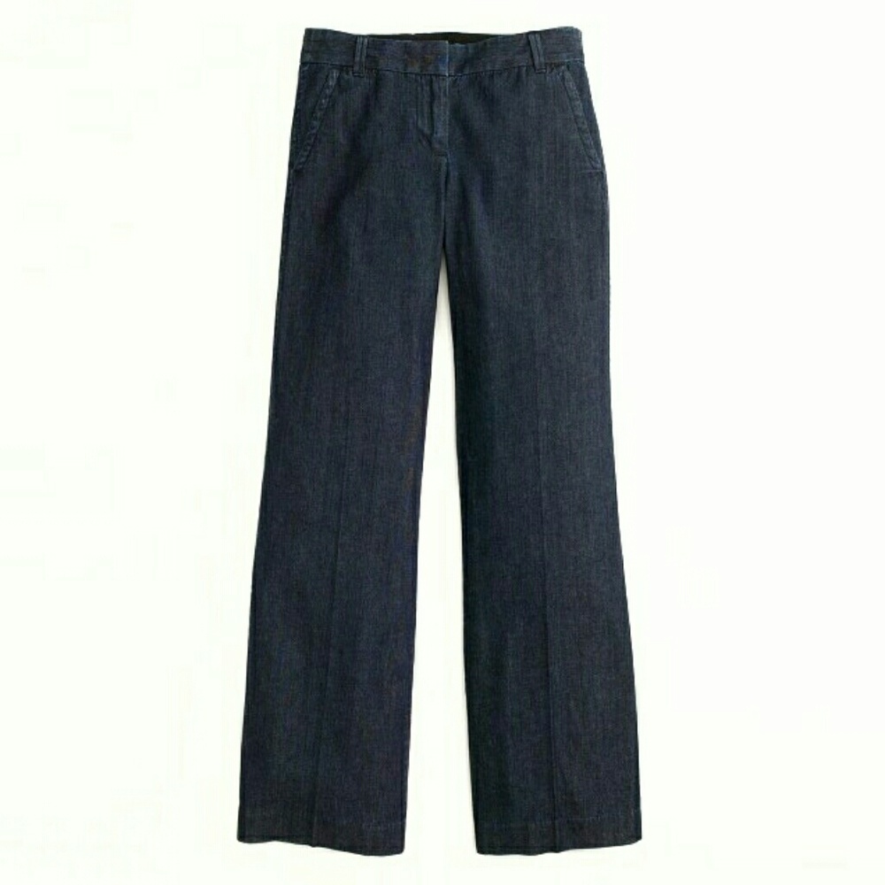 J.Crew Lightweight Denim Trousers