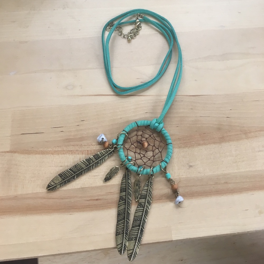 Dream catcher necklace