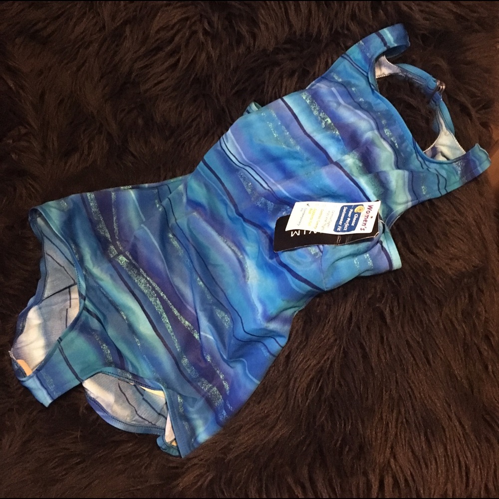 Blue Swimsuit