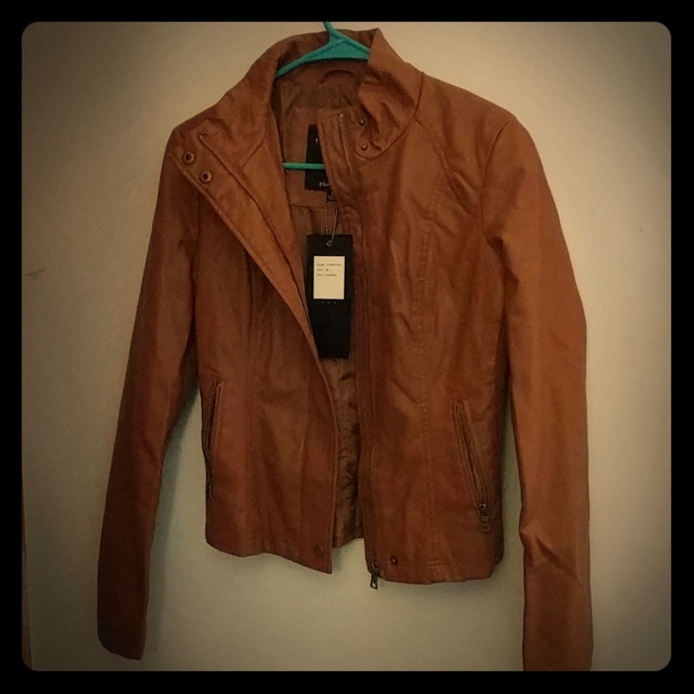 Leather jacket